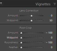 Black Film Border Settings