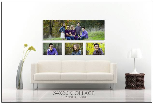 Includes both the couch photograph and the print template for making the wall art.