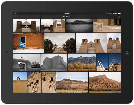 Lightroom mobile Grid View