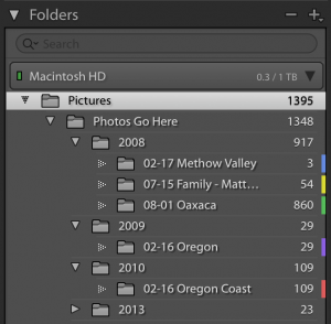 Add Color Labels to Lightroom Classic Folders