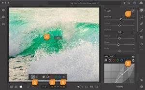 Lightroom CC Target Adjustment Tool: Tone