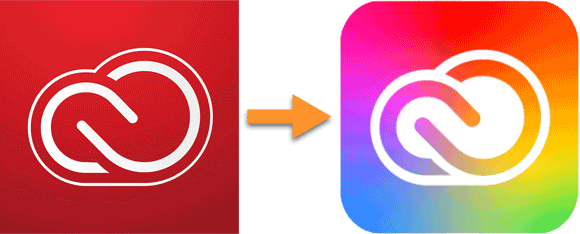 Adobe Creative Cloud logo change